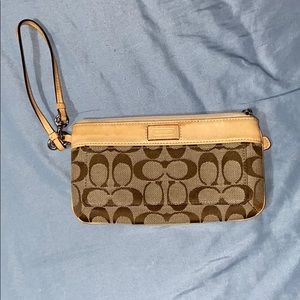 Coach wristlet